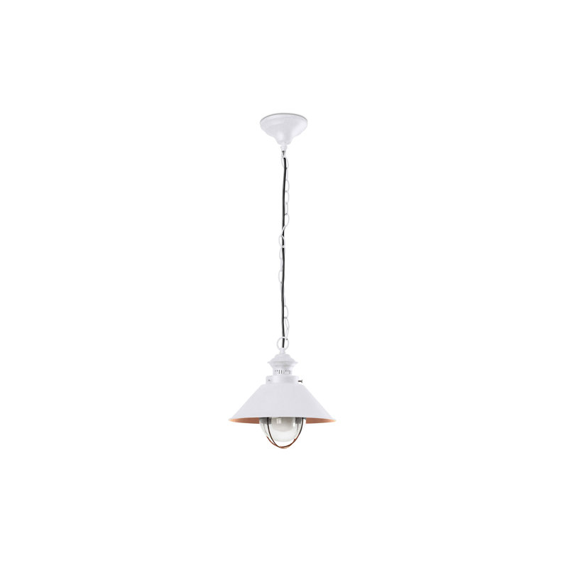 Holyoke Outdoor Pendant, White