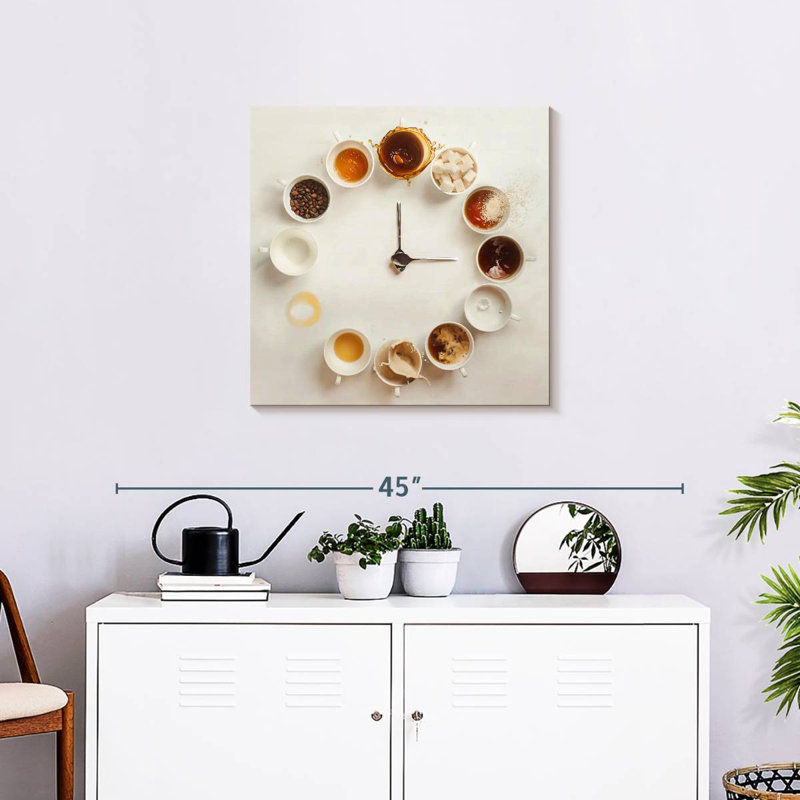 Yarlin Always Coffee Time, H 24 po x l 24 po