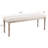 Besednice Linen Upholstered Bench-874561297