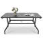Ensemble repas d'extérieur 5 pièces, tissu en polyester enduit de PVC, structure en fer thermolaqué-1026101071-1027658903-1026101070