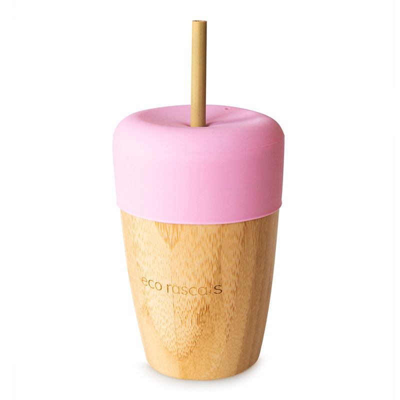 Bamboo Teacup, Pink