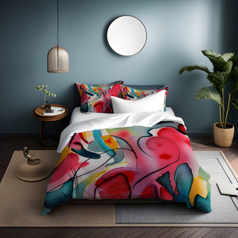 Ensemble de housse de couette , Housse de couette pour très grand lit et 2 très