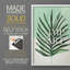 Impression encadrée Verging Palm I-Premium - prête à être accrochée - aucun clou requis - aucun clou requis-1737995891-1737995901
