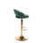 Kshaun Swivel Upholstered Adjustable Height Counter Stool with Metal Frame-754206702