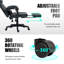 Chaise d'ordinateur pivotante à 360 °