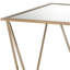 Table de bout à miroir Elegant Ash