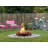 Moon Round Steel Wood Burning Smokeless Fire Pit