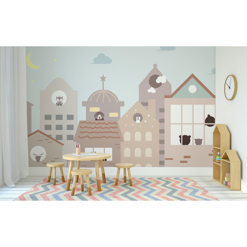 Wall Mural, 48.96" W x 75" L