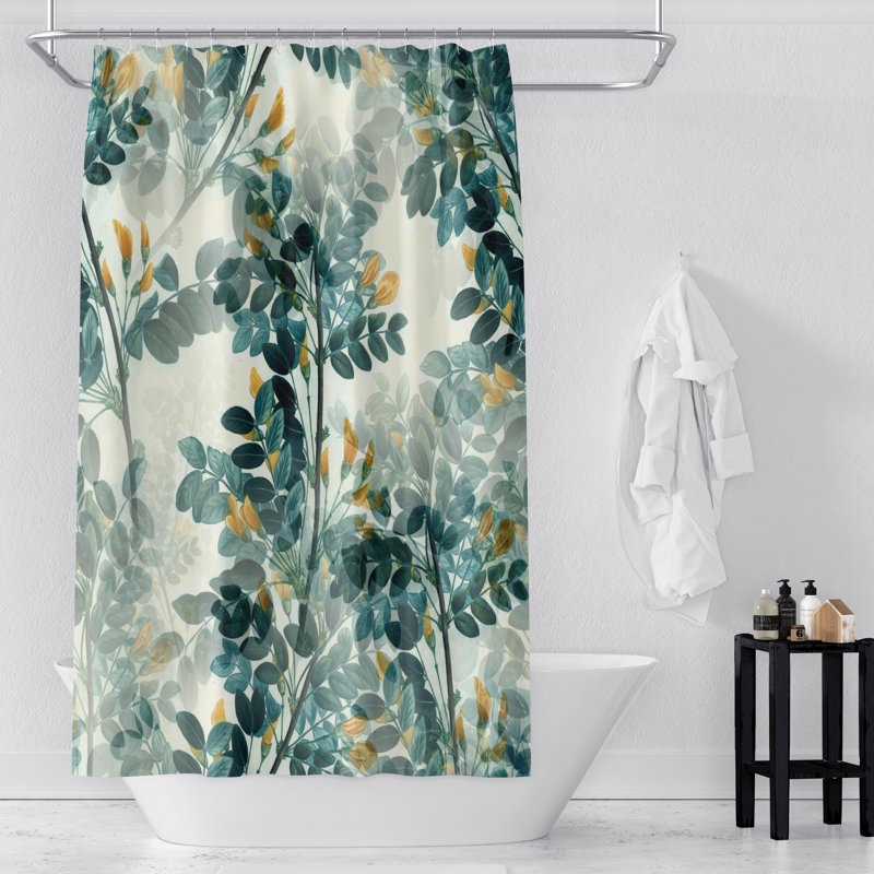 Rideau de douche simple, 72 po x 70 po