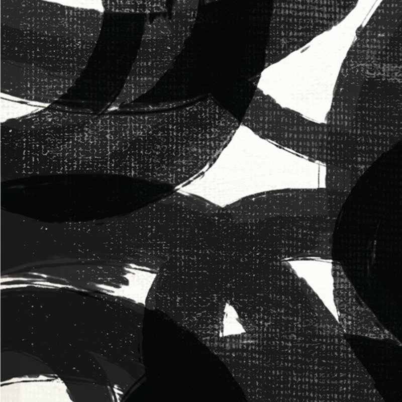 Circles Left - Wrapped Canvas Painting, 30cm H x 30cm W x 3.8cm D