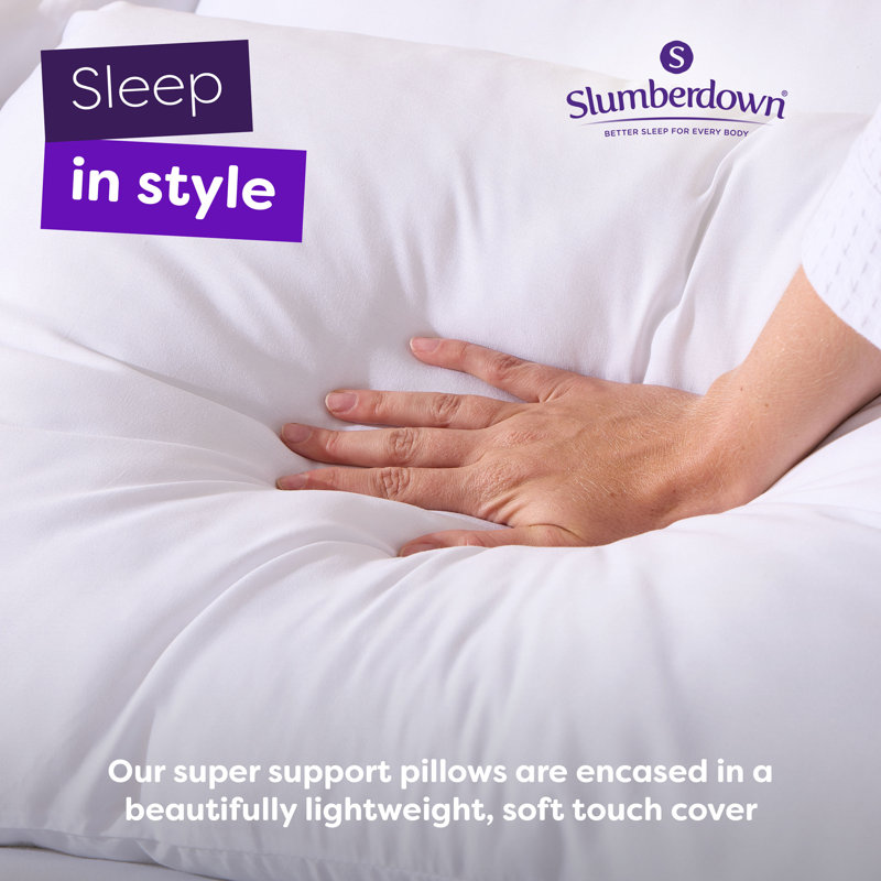 Feels Like Down Super Support Pillow