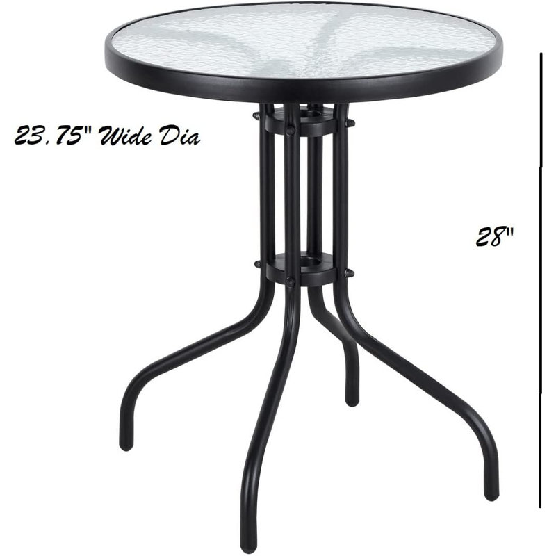 Ensemble bistro long pour 3 personnes 23,75 po