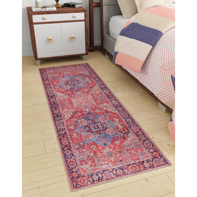 Haigh Washable Oriental Indoor Rug, Runner 2' x 6'1"