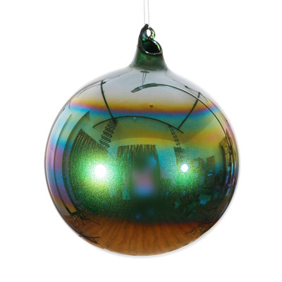 Ornement boule de verre