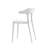 Stackable Plastic Chairs Set Of 4, Made Of Polypropylene With Reinforced Feet-1475272783