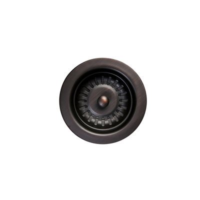 3.5" Kitchen, Prep, Bar Basket Strainer Drain - Oil Rubbed Bronze