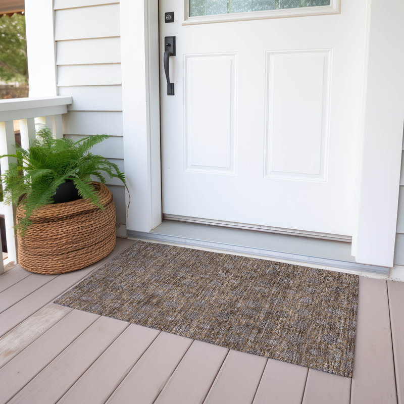 Tapis intérieur / extérieur Naadiya, Rectangle 1 pi 8 po x 2 pi 6 po