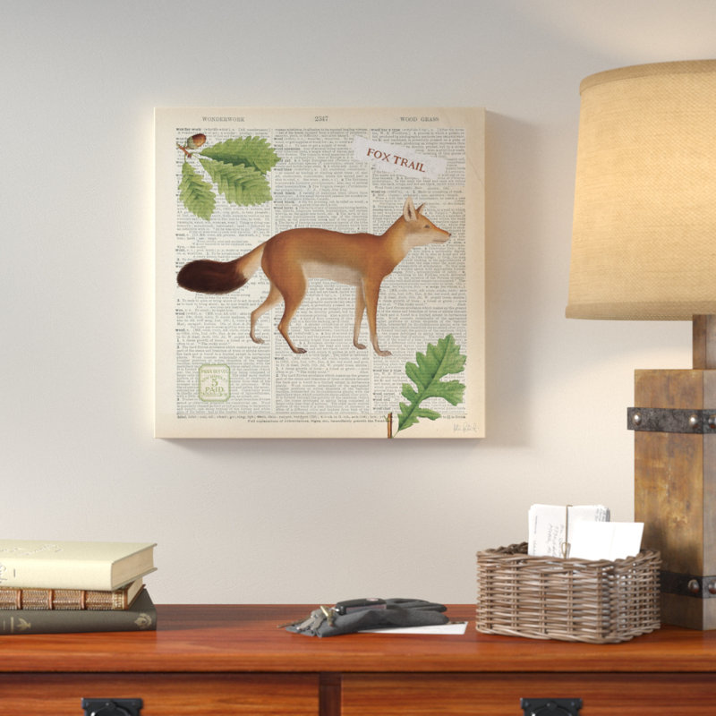 Lodge Collage IV, impression sur toile tendue, H 18 po x l 18 po x P 1,5 po, Toile avec cadre noir, Pas de tapis