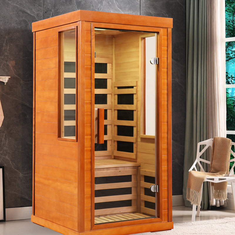 Infrarouge pour une personne, matériau, porte en verre trempé, fonction audio, 7 couleurs, planches chauffantes en fibre de carbone, fonctionnement tactile, alimentation standard américaine, câble de 3 m, 15 65 c pour utilisation, fabrication,