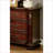 Traditional Solid Wood 3-Drawer Nightstand