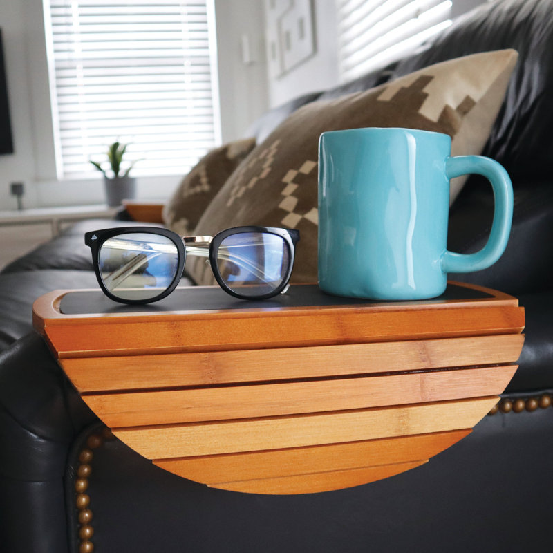 Wrought Studio™ - Bamboo Sofa Arm Table