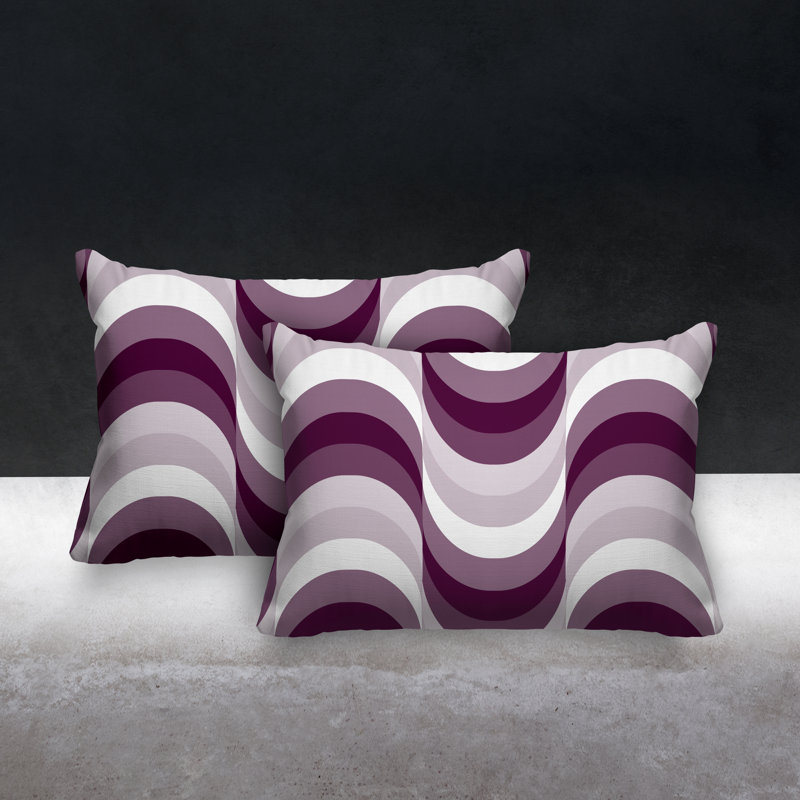  Coussin intérieur / extérieur Lumbar, Mauve