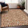 Premium Machine Washable Prisco Terracotta Rug