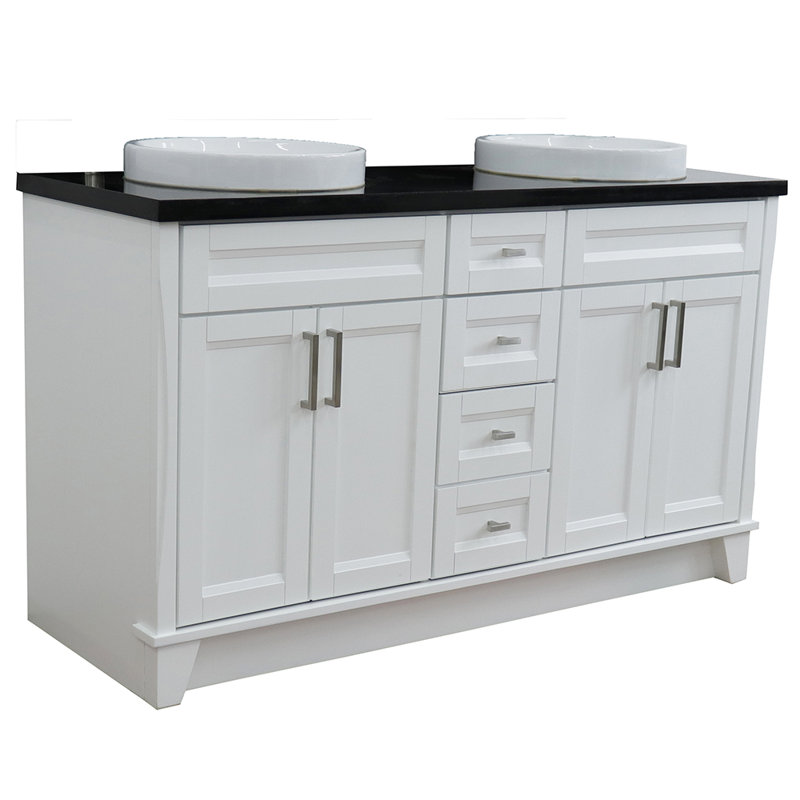 Ensemble de meuble-lavabo double 61 po Laggan