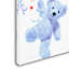 « blue teddy », art sur toile-21939473