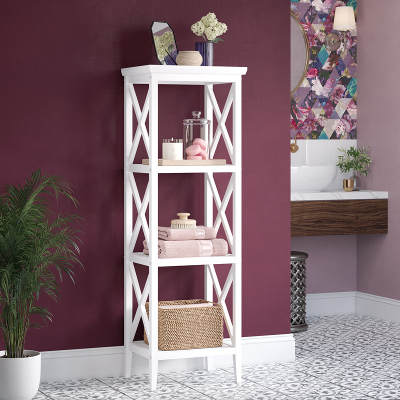 Freestanding Bathroom Shelves