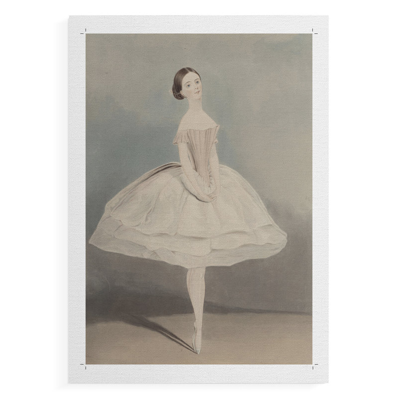 Impression de portrait rétro XXV III - reproduction de toile seulement - non encadrée, H 27 po x l 18 po