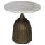 Samuel Marble Top End Table