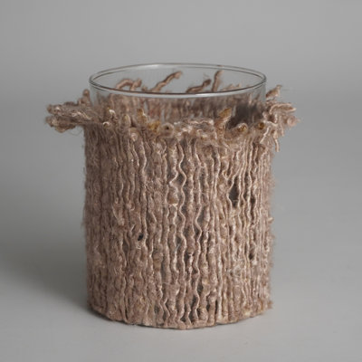 Glass Tabletop Votive Holder