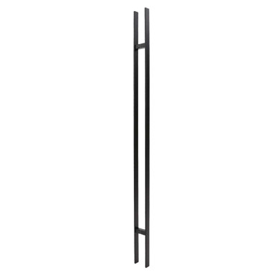 Double Sided Push Pull Door Handle,H-Shaped Door Pull Handle(1.57(W))