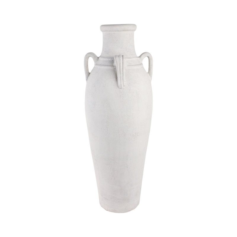 Handmade Clay Floor Vase