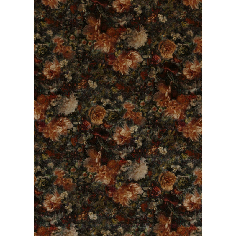 Historic Royal Palaces 53.94" Wide Fabric, Amber/Jade