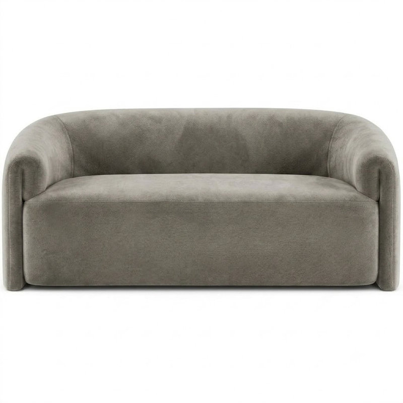 Solid Velvet | Velluto Fabric, Platinum