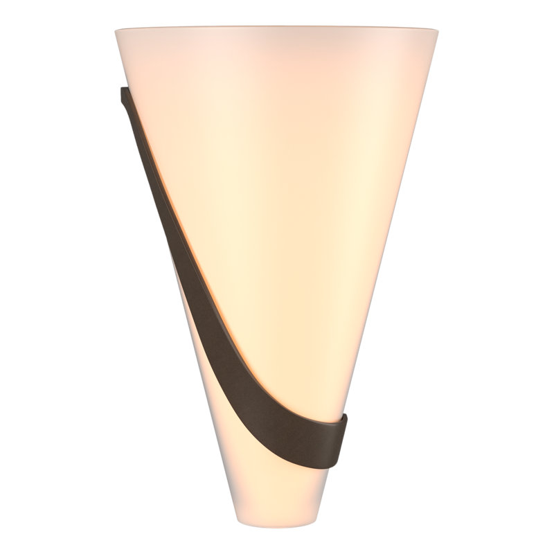 Half Cone Sconce, Bronze, Left