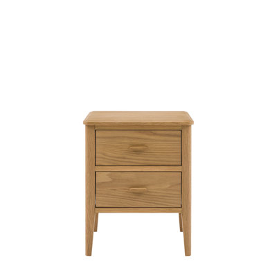 40cm W Solid Wood Bedside Table