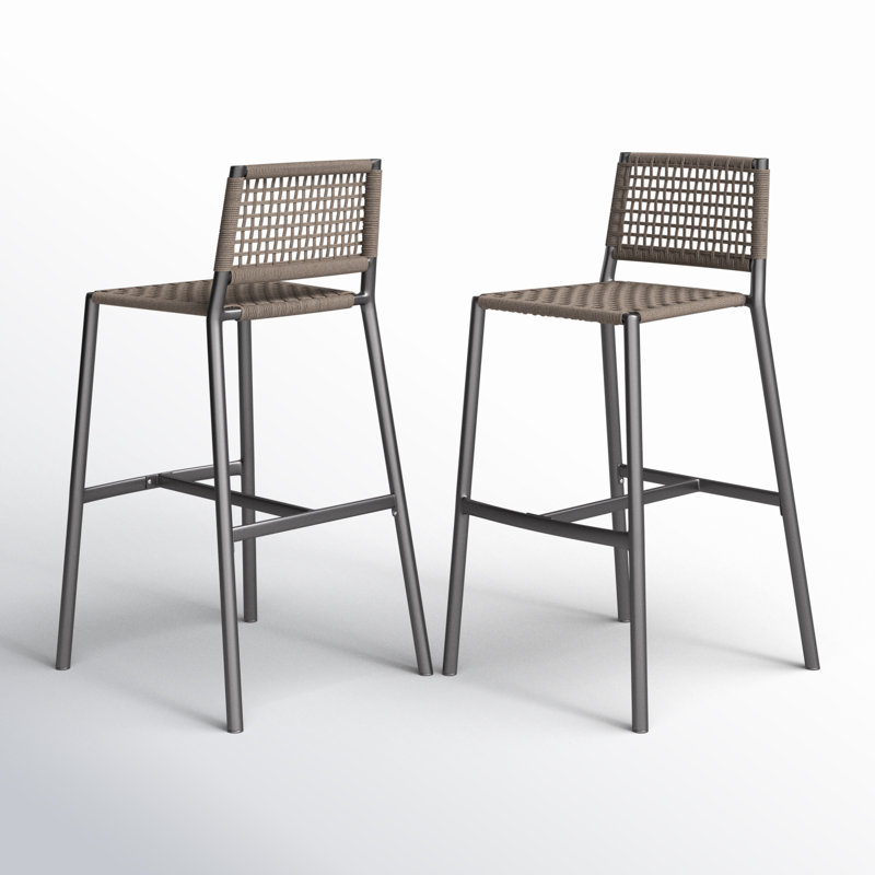Eiland Outdoor Bar Stool, No