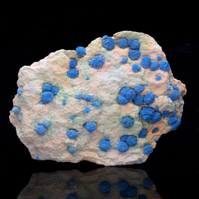 Azurite sur malachite de l'Utah