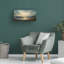 Art mural sur toile tendue - "Wallswept Clouds" Sheila Finch pour décoration de salon, de chambre à coucher ou de bureau - 16 x 32