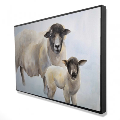 " Sheep And Its Baby "