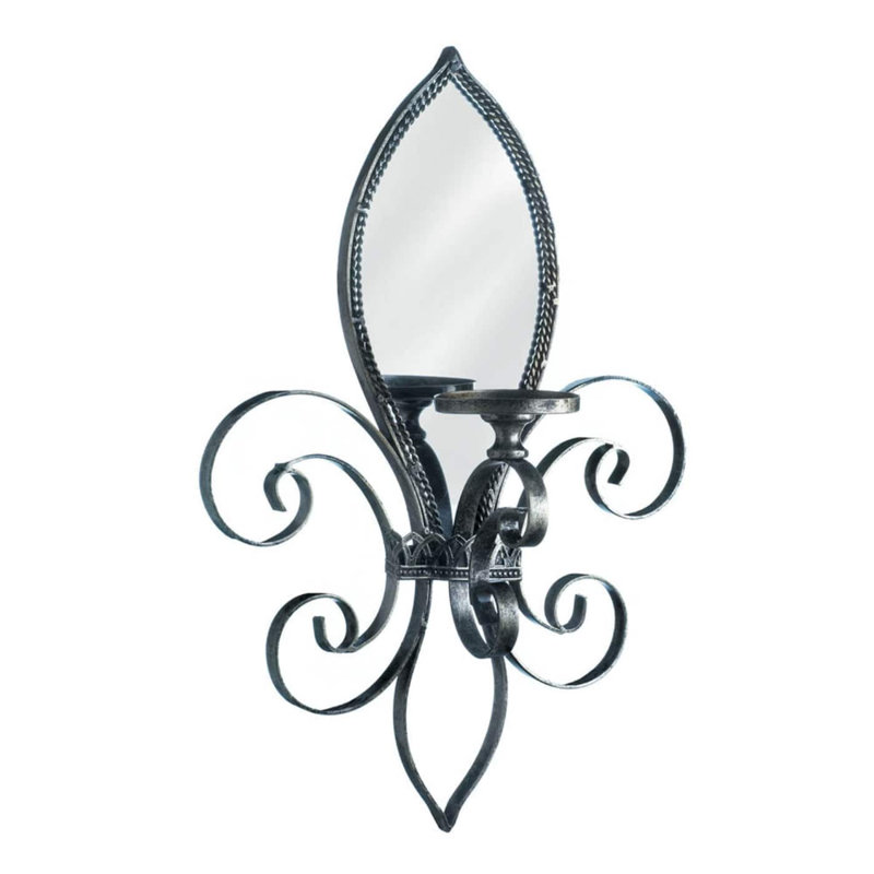 Applique murale miroitante FLEUR-DE-LIS