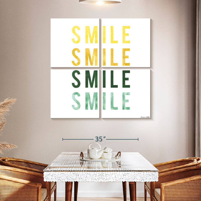 Tergel Smile Smile, H 45 po x l 45 po