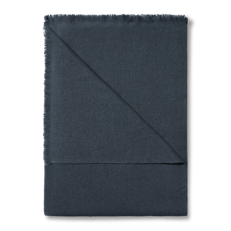 Noe Hand Woven Throw Blanket, Pine