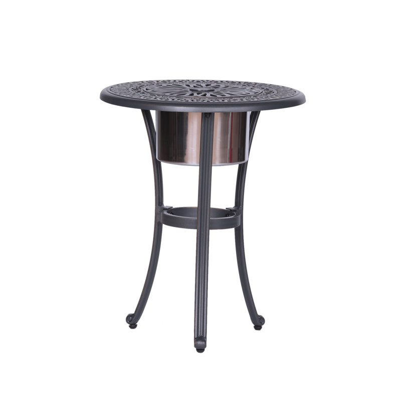 21" Round Aluminum Bistro Table