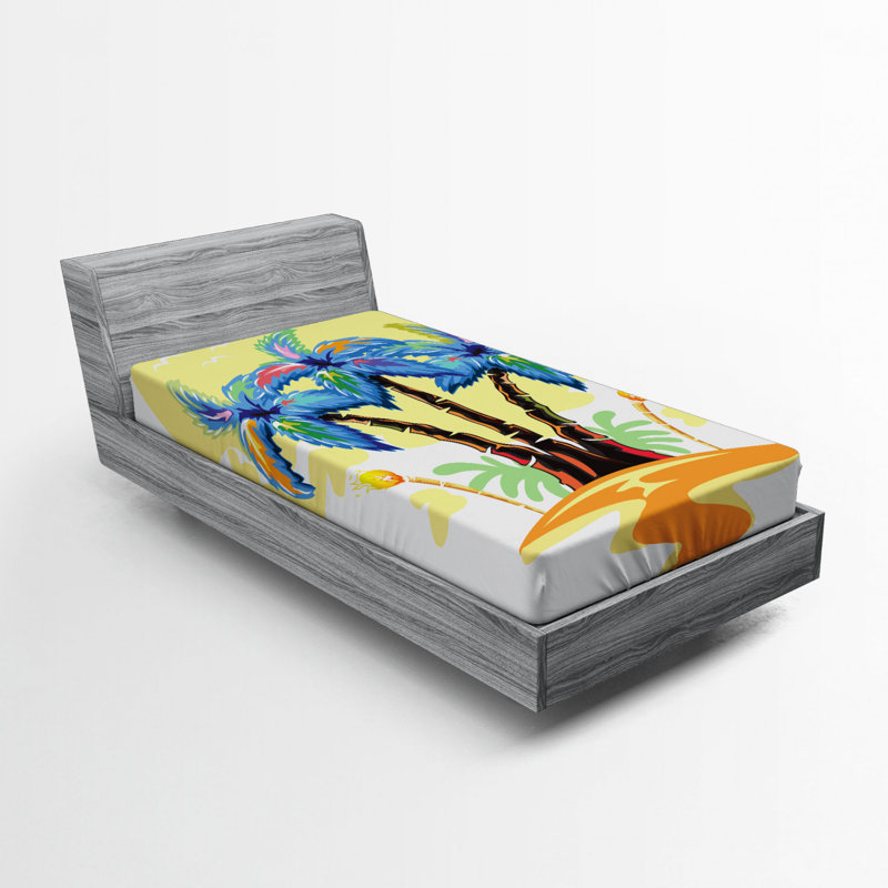 Microfiber Fitted Sheet, Twin Fitted Sheet