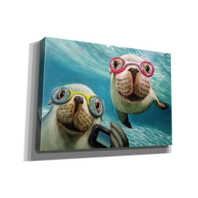 «Underwater Selfie» par Lucia Heffernan