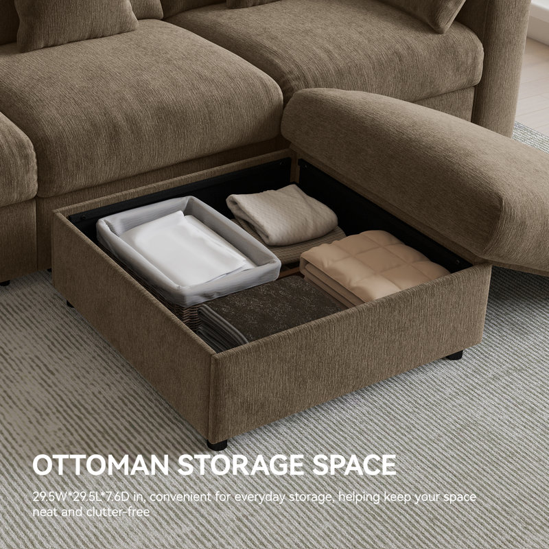 2 Seats For Modular Cloud Sectional